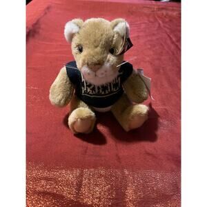 Roxbury Plush Bear Pittsburgh Souvenir Stuffed Animal Small Brown New with Tags